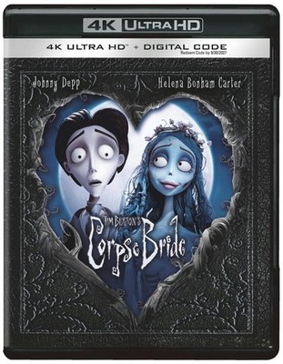 Tim Burton's Corpse Bride 4K UHD Blu-ray NEW