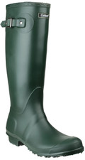 Image of Cotswold Sandringham Womens Green Classic Rubber Tall Wellington Wellies