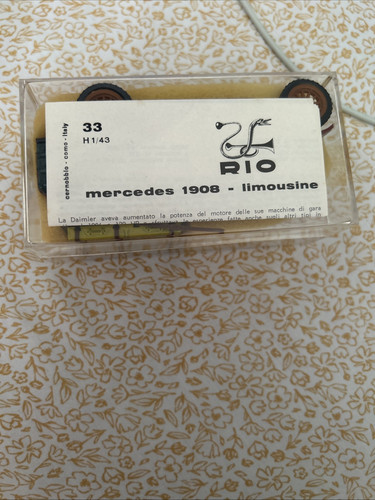 Rio 1908 Mercedes Limousine # 33 Diecast Auto Italien Maßstab 1:43 - Bild 5 von 5