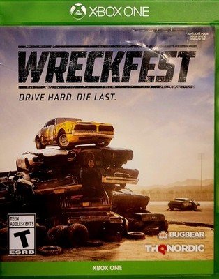 Wreckfest  (Microsoft Xbox One) Video Game (Mint Disc) Demolition Racing