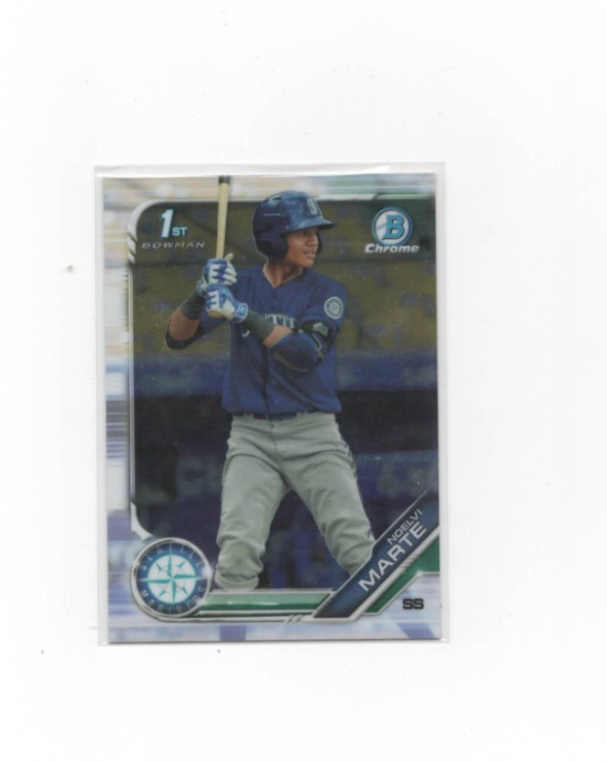 2019 Bowman - Chrome Prospects Noelvi Marte #BCP-97 (RC) Mariners/Reds