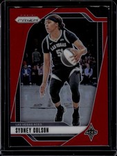 2024 Panini Prizm WNBA - Sydney Colson - #73 Red Prizms Las Vegas Aces