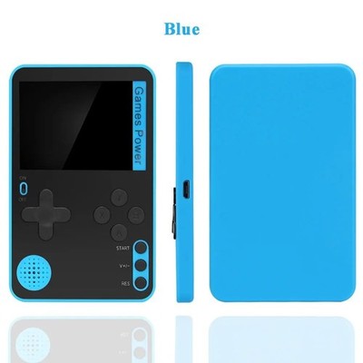 Retro Handheld Spielkonsole 500 integrierte Spiele LCD Tragbarer Video Player Kinder