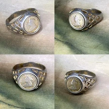 EXTREMELY RARE ANCIENT BRONZE ANTIQUE ROMAN RING AMAZING VERY STUNNING ARTIFACT