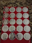 LOOK! Lot of 20 One Troy Oz. Silver Rounds Sets & Misc.