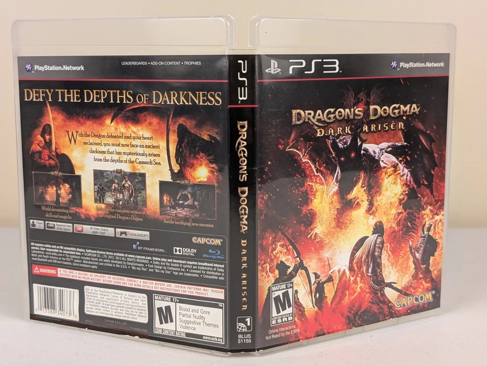 Dragon's Dogma: Dark Arisen (PlayStation 3 PS3)➡️No Manual- Tested & Working 🎮 - Image 4 of 4