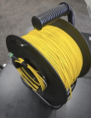 MTP F Fiber Cable Spool, 12 Strand Single Mode, 312m MPO Corning fiber optics