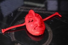 RED MASK FOR MARX JOHNNY WEST ACTION FIGURE FORT APACHE GERONIMO
