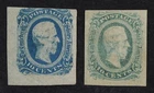 CKStamps: US Stamps Collection CSA Scott#11C Mint H OG Thin #12 Unused NG
