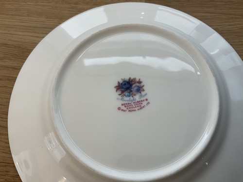 Royal Albert Moonlight Rose Tea Plate 6.25 inch 1st Quality - Picture 4 of 4