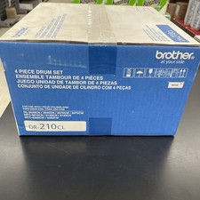 Brother DR-210CL 4 Piece Genuine Drum Unit Sealed Box