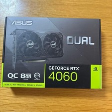 ASUS Dual GeForce RTX 4060 V2 OC 8GB GDDR6 Graphics Card with HDMI