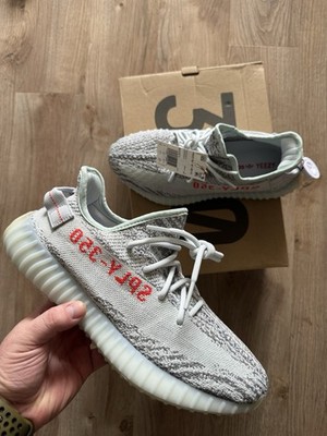   Size 9.5 - Adidas Yeezy Boost 350 V2 Low Blue Tint DS BRAND NEW