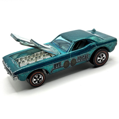 Hot Wheels Redline Bye-Focal 1970/1971 Aqua Champagne Interior Made In Hong Kong