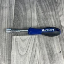 Duralast Nut Driver CR-V 3/16 Blue Black Handle