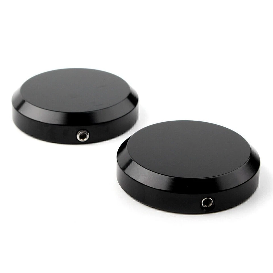 Cubierta de tapa de horquilla Billet negra apta para Victory Cross Country X-1 Boardwalk Board Walk Foto 3 de 4