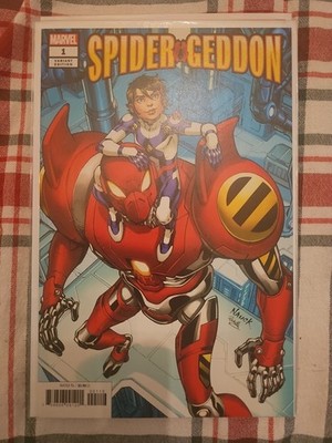 SPIDER-GEDDON #1 KEY VARIANT 1st COVER PENI PARKER (HLP)