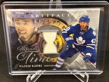 2025-26 UD Artifacts Hockey Nazem Kadri Threads of Time Game Used Jersey #TT-NK