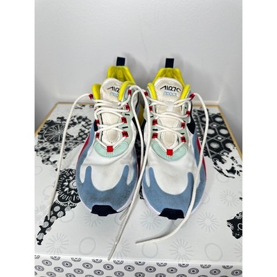 Nike Air Max 270 React Multi Color White Casual Running Shoes US 8.5