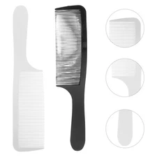 2 Pcs Curved Styling Comb Hair for Men Cutting Guide Baber Combs