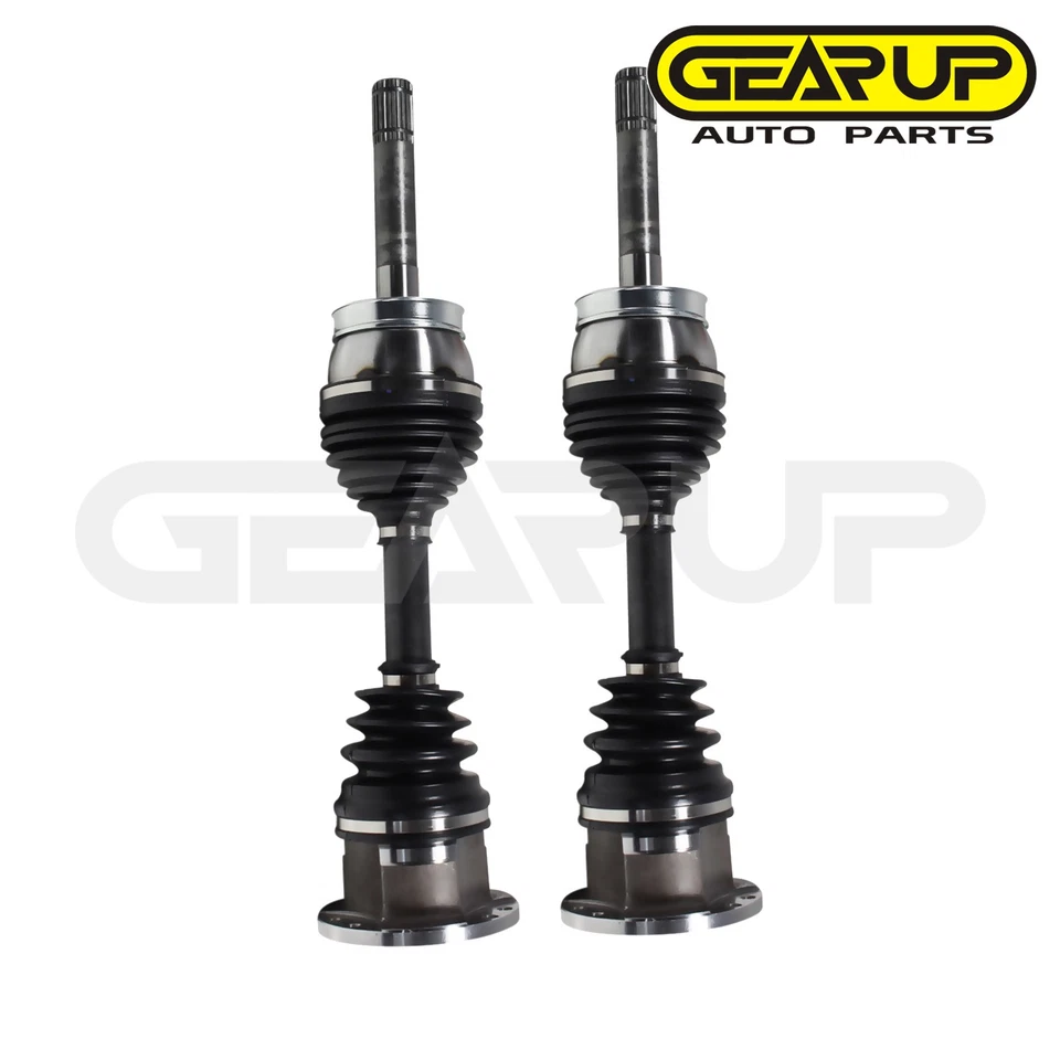 Par delantero eje CV para camioneta Nissan Pathfinder 1986-93 D21 1987-1989 4x4 Foto 2 de 4