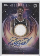 2025 Topps Midnight Rookie Jersey Twilight /199 Drake Powell #RJA-DP Auto 1rv4