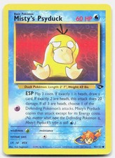 Gym Challenge Misty's Psyduck 90/132 MP Pokemon Unlimited Common Tcg Card on eBay