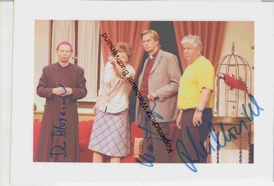 Original Autographs Peter Millowitsch & More /// Autograph Autograph Signed