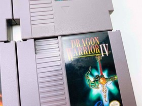 Dragon Warrior I + II + III + IV (1 2 3 4) (NES) [CARTS ONLY] *AUTHENTIC