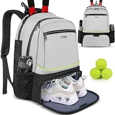 Tennis Bag Tennis Backpack 2 Racket Insulated...