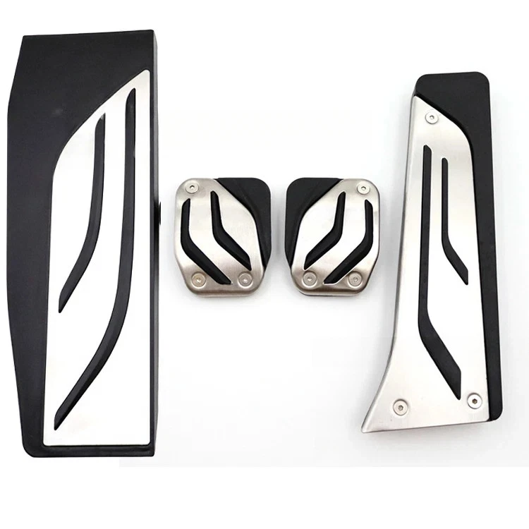 Cubierta de pedal de freno de gas de coche MT sin silpa para BMW serie 1 2 3 4 5 6 M2 M3 M4 M5 M6 Foto 2 de 4