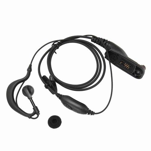 `G-förmiges Headset Mit PTT-Mikrofon Klare Klangqualität 2-Wege-Radio-Kopf - Photo 12/22
