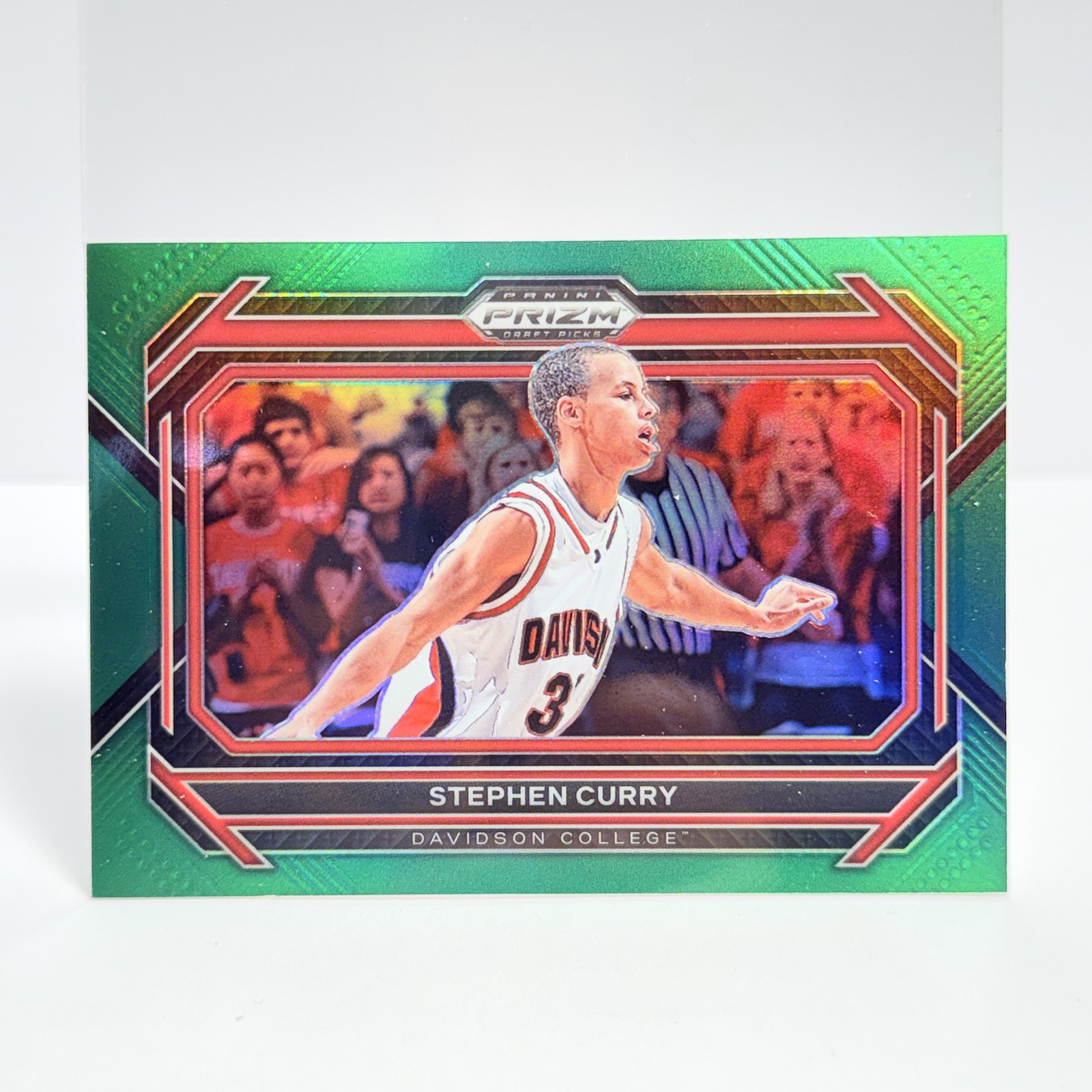 2023-24 Panini Prizm Draft Picks - Stephen Curry #53 Green Prizm Variations