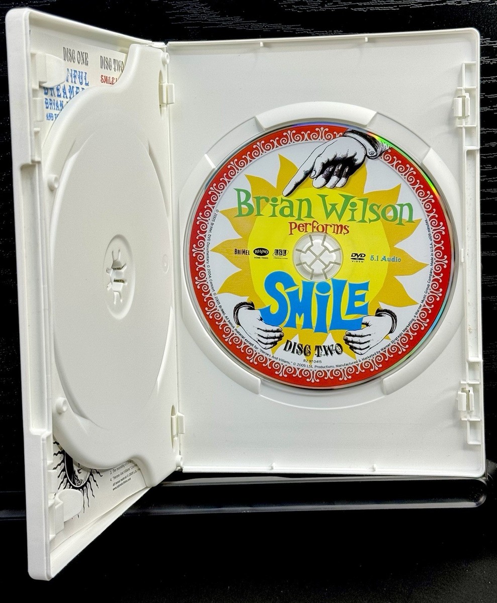 Brian Wilson Presents - Smile (DVD, 2005, 2-Disc Set) for