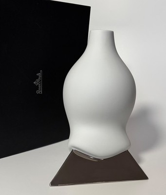 Rosenthal studio-line  Vase SIROP 28 cm CEDRIC RAGOT Platin titanisiert NEU OVP