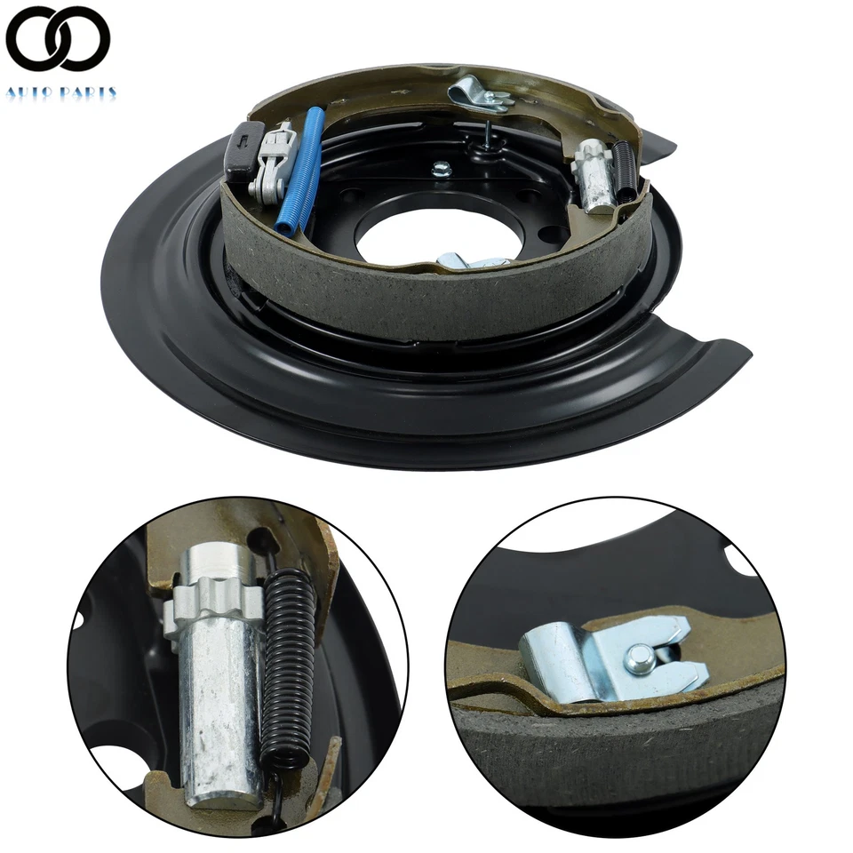 Placa de respaldo de freno trasera para Jeep Wrangler Liberty Dodge Nitro 52125175AA 07-18 Foto 3 de 4