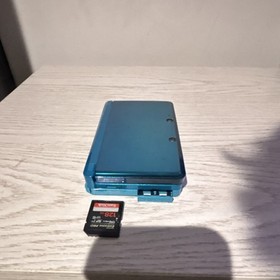 Nintendo 3DS Blue Handheld Console 128GB SD Wireless Capability Headphone Jack