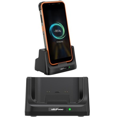 USB-C Ladestation für Ulefone Power Armor 16 Pro / Armor 21 (schwarz)