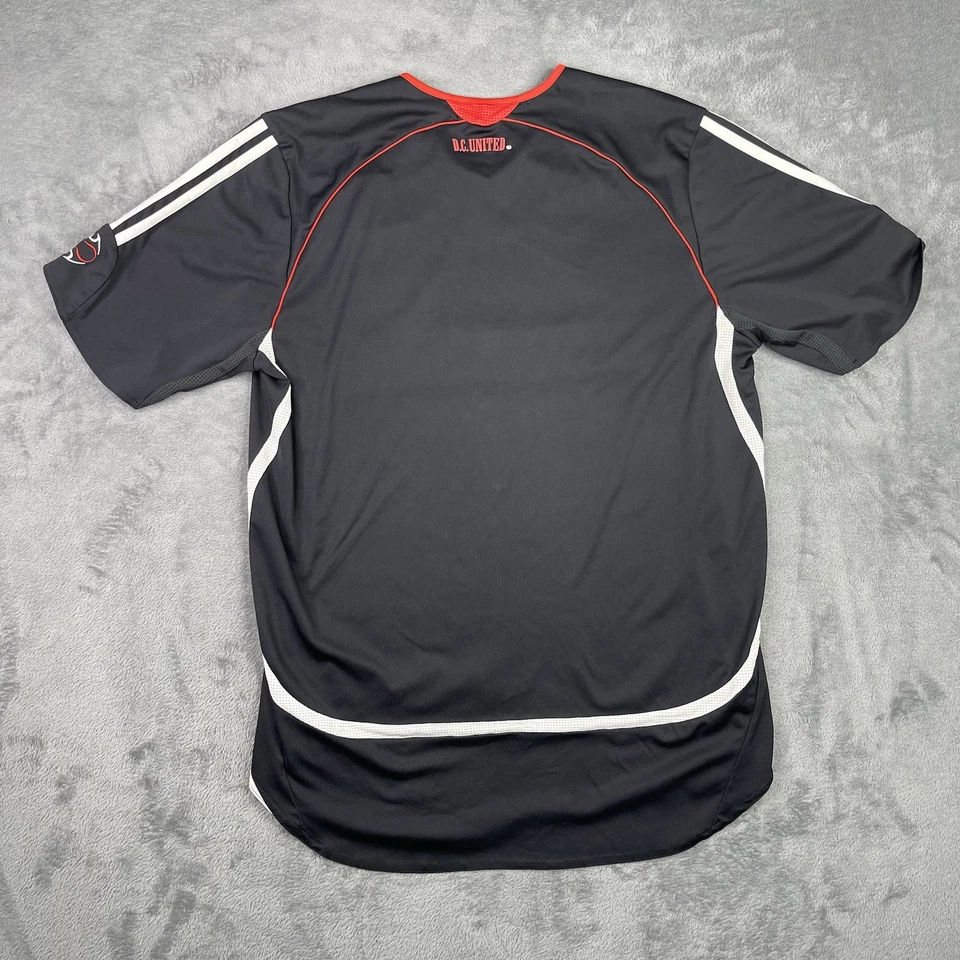 Vintage D.C. United Jersey Mens Large 2006 MLS Black Soccer Shirt Washington - Image 2 of 4