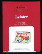 Hasbro Twister Family Game Night 8th in Series 2021 Hallmark Ornament