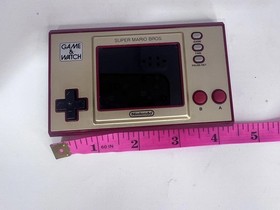 Nintendo Game & Watch Super Mario Bros Video Game WORKS