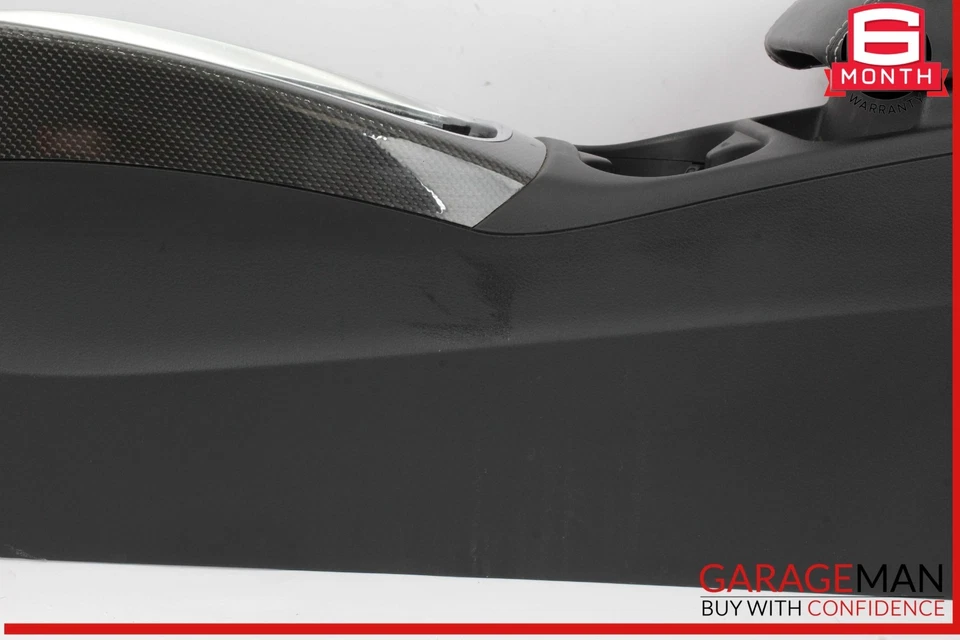 Panel de marco base de consola central Audi SQ5 Q5 13-17 con conjunto de caja de almacenamiento OEM Foto 4 de 4