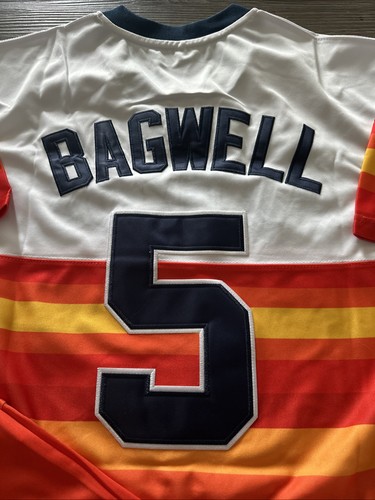Jeff Bagwell Houston Astros Men’s Large Jersey! New - Picture 2 of 3