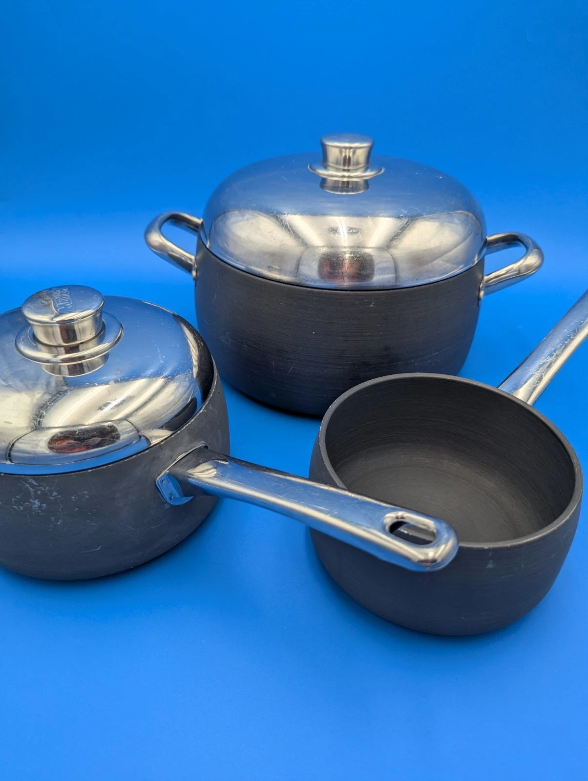 Meyer Proforge 3 Piece Pan Set With 2 Lids