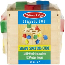 Melissa  Doug Shape Sorting Cube-