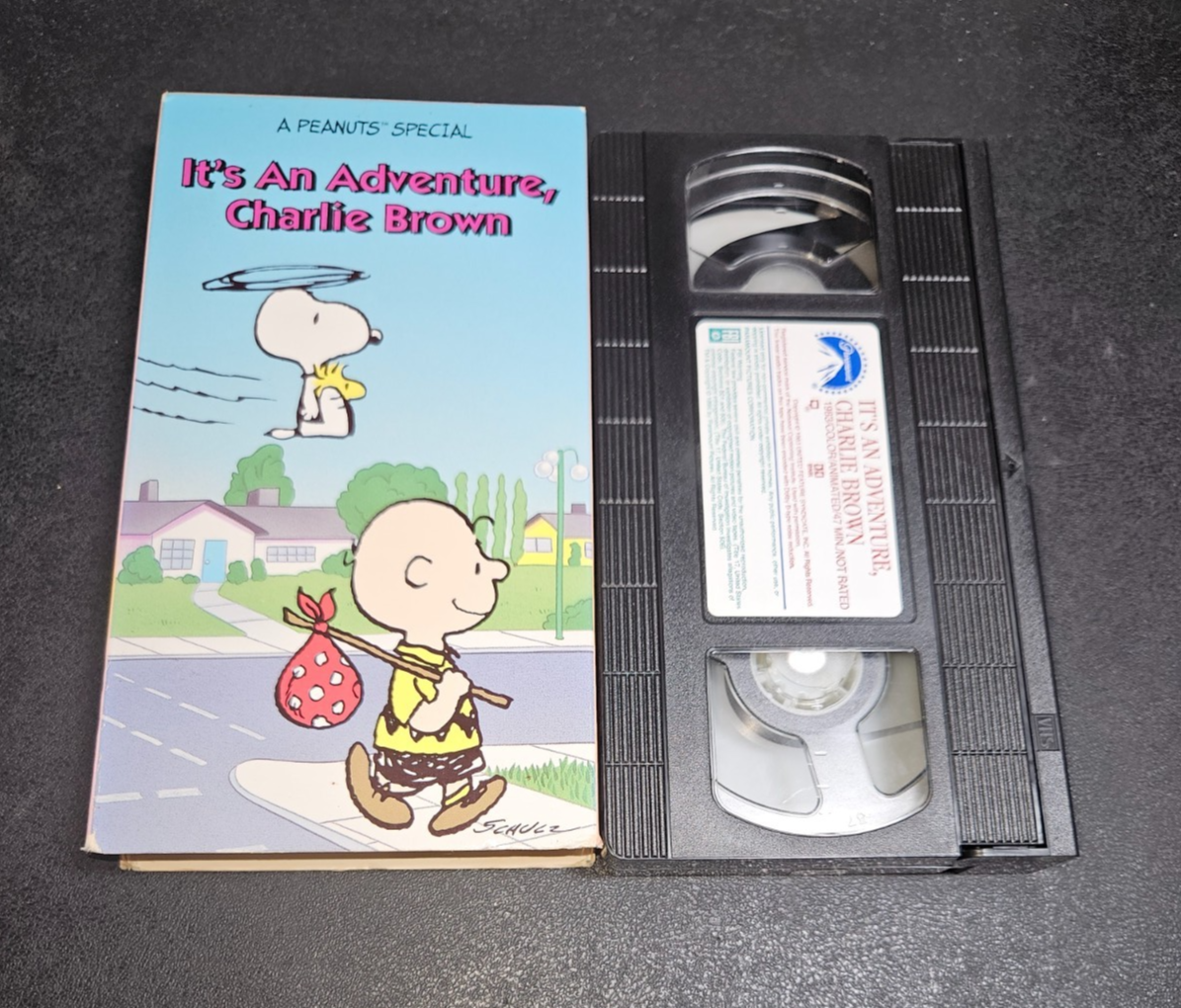 It's An Adventure, Charlie Brown (VHS, 1983) Rare Animated Peanuts