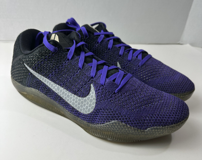 Nike Kobe 11 Elite Low Eulogy Hyper Grape Basketball Shoes Men\'s Size 10.5 NEW AUTHENTIC 822675 510 Nike Kobe 11 Elite Low Eulogy Hyper  main image 3