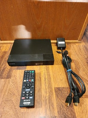 Sony BDP-S3700 Blu ray DVD Player with AC Adapter & Remote Tested Working 