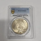 PCGS MS64 1922 Peace Silver Dollar 90% Silver Coin 8058