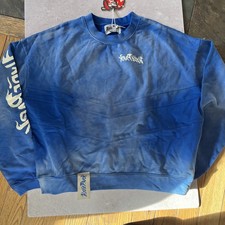 Hyde Park XL Blue Fade Sweatshirt Xl Boxy Fit NWT